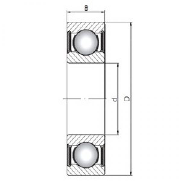 20 mm x 52 mm x 15 mm  ISO 6304-2RS roulements rigides à billes #1 image